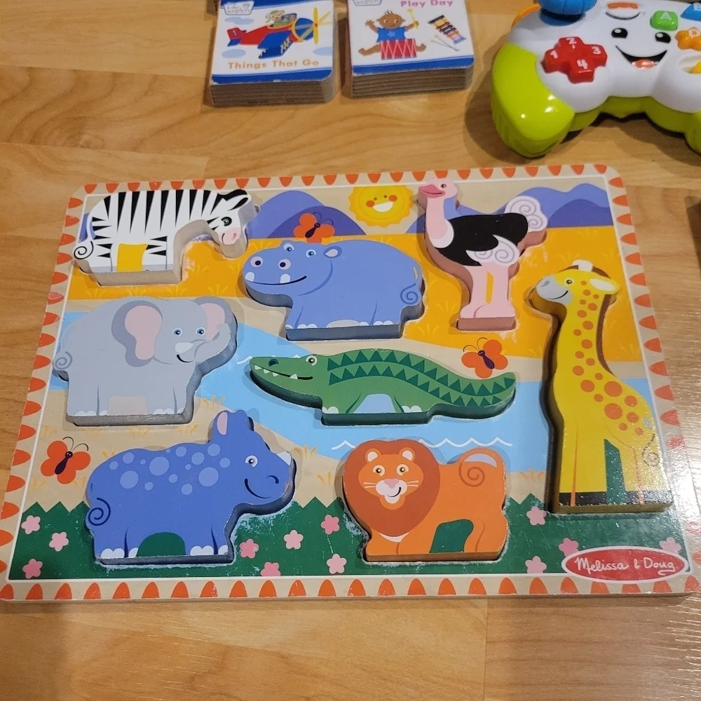 Baby Toy Bundle Fisher-Price Usbourn Melissa & Doug 5lb Toy Bundle